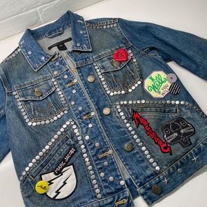 Marc Jacobs Smashing Starlets Jean Jacket